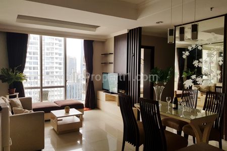 Disewakan Apartment Denpasar Residence Kuningan City Tower Kintamani - 2 BR Furnished Luas 91 m2