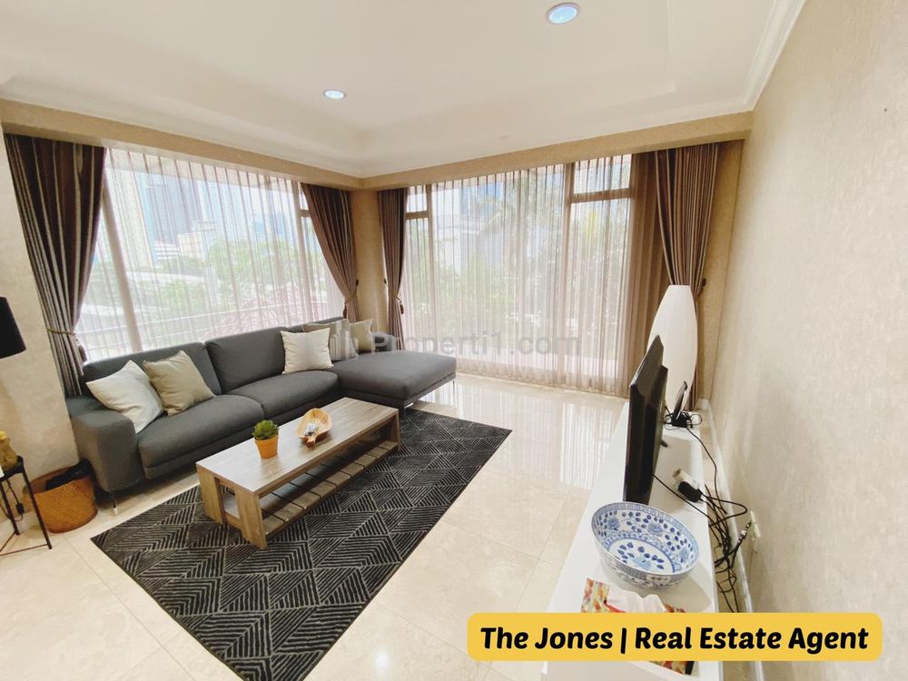 Jual Apartemen Istana Sahid Sudirman - 3+1 BR Full Furnished, dekat MRT Setiabudi dan Satrio