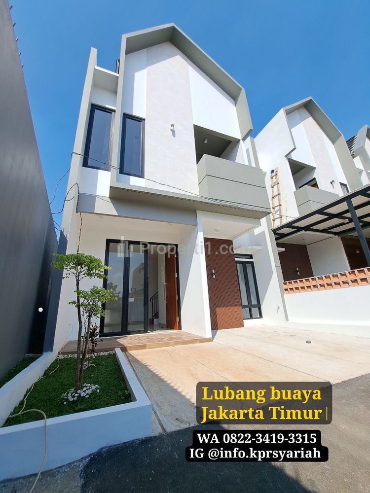 Dijual Rumah Scandinavian Siap Huni Mini Cluster di Lubang Buaya Cipayung Jakarta Timur