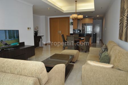Dijual Apartment Kempinski Residence - 2 BR Furnished Luas 157 m2 - Dekat Mall Grand Indonesia