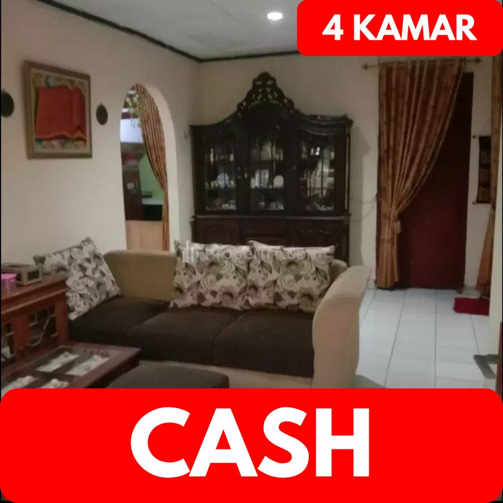 Dijual Rumah Murah 4 Kamar Tidur di Pasar Minggu Jakarta Selatan