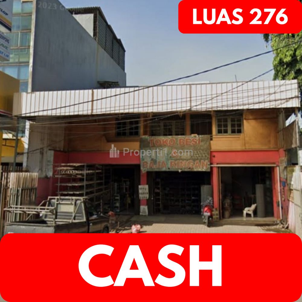 Dijual/Disewakan Bangunan Komersil Pinggir Jalan Raya Serpong Tangerang