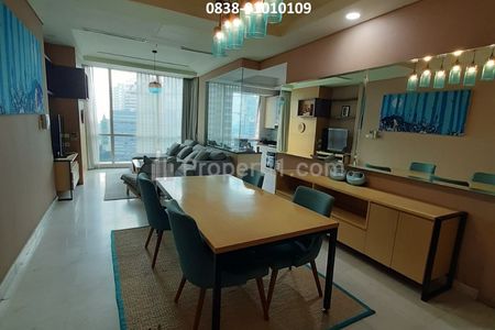 For Rent Apartment The Peak Sudirman Setiabudi 3BR Furnished, Private Lift, Close to MRT LRT Busway