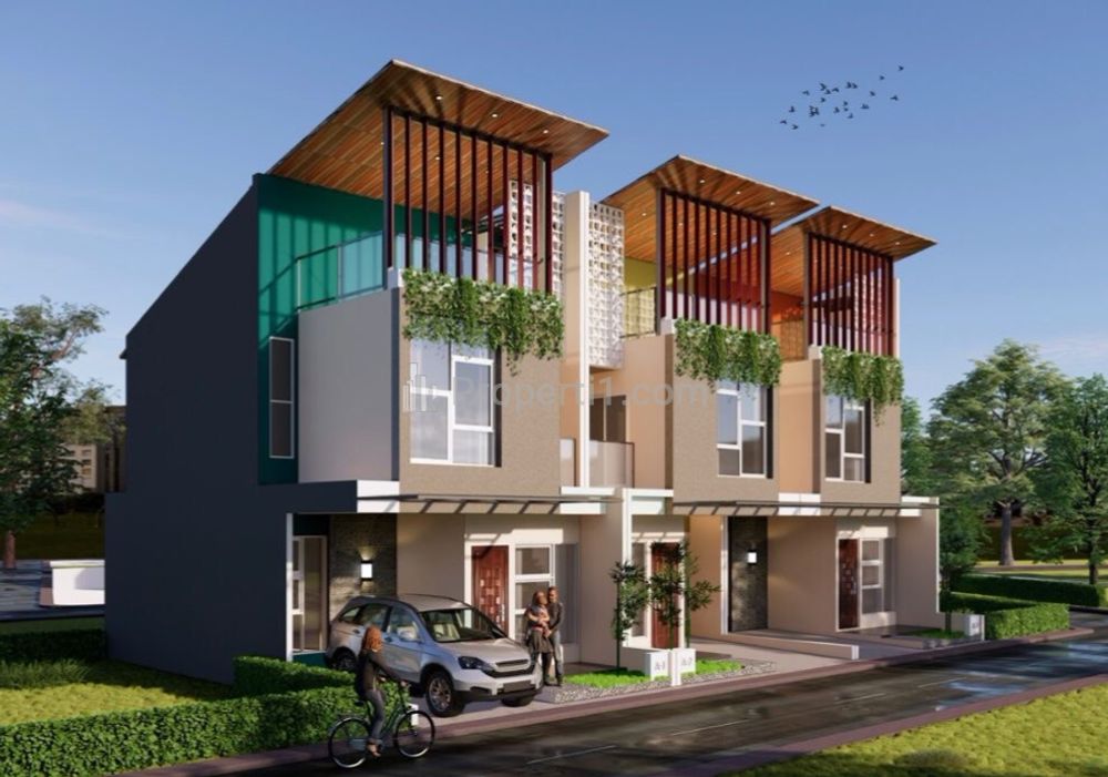 Rumah Dijual 2,5 Lantai dengan Rooftop di Cilangkap, Cipayung, Jakarta Timur - Promo FREE Biaya-biaya !