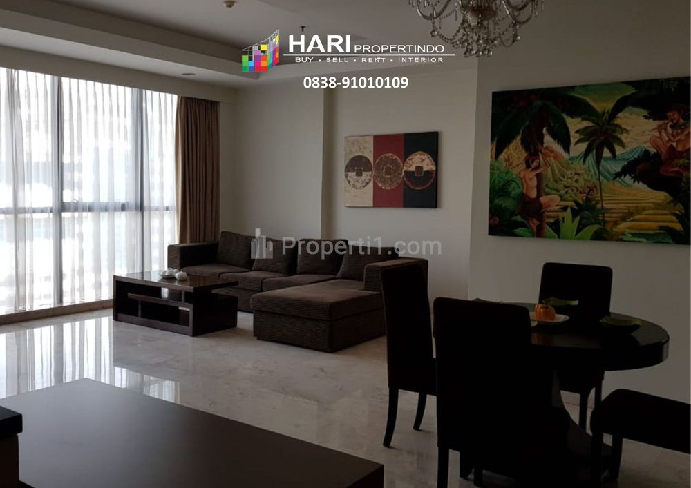 For Rent Apartment Setiabudi Residence Kuningan 3BR Private Lift - Furnished Close to Setiabudi One LRT MRT Busway