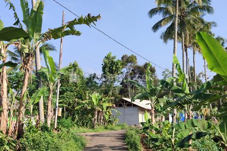 Jual Tanah SHM Kampung atau Desa Pinggir Jalan di Parangkuda Parakan Salak Sukabumi