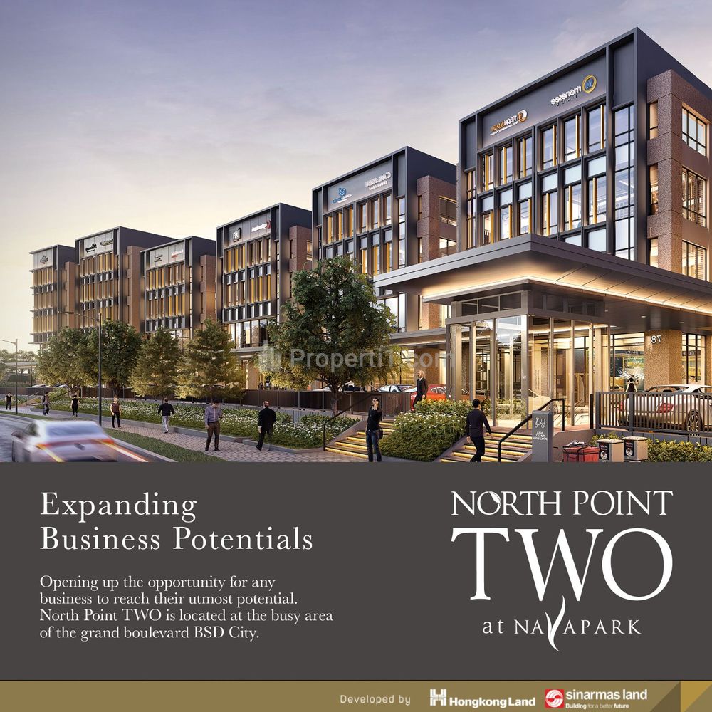 Dijual Ruko North Point 2 - Business Loft di BSD City - Tipe 10x15