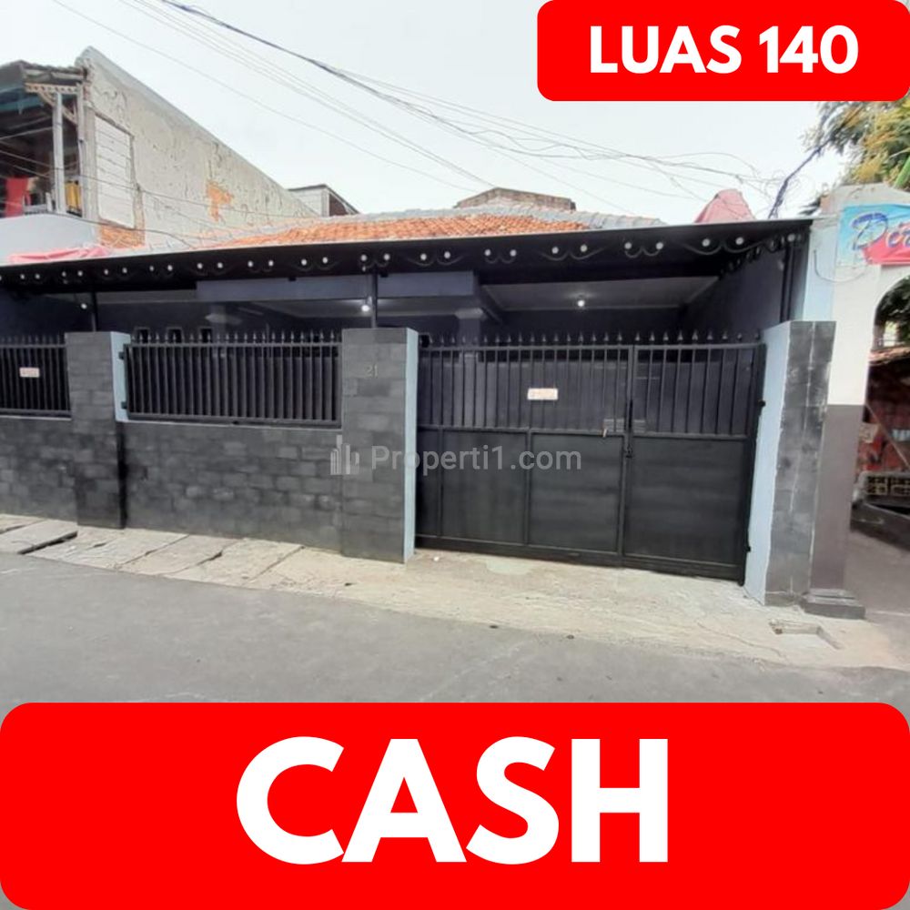 Dijual Rumah 2 Lantai di Pancoran Jakarta Selatan - Luas Tanah 140 m2, Luas Bangunan 170 m2