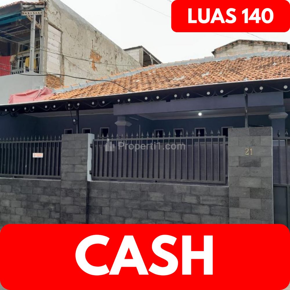 Dijual Rumah 2 Lantai di Pancoran Jakarta Selatan - Luas Tanah 140 m2, Luas Bangunan 170 m2