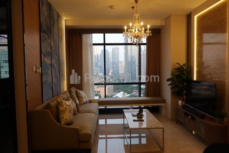 For Rent Apartment Sudirman Suites in Central Jakarta - 3+1 Bedrooms Fully Furnished