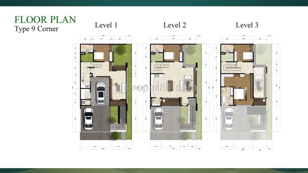 Jual Rumah The Zora BSD City Cluster Kiyomi - Luas Tanah 351 m2