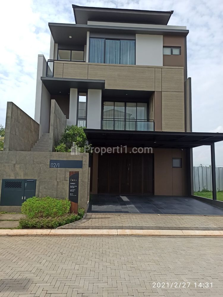 Jual Rumah The Zora BSD City Cluster Kiyomi - Luas Tanah 351 m2