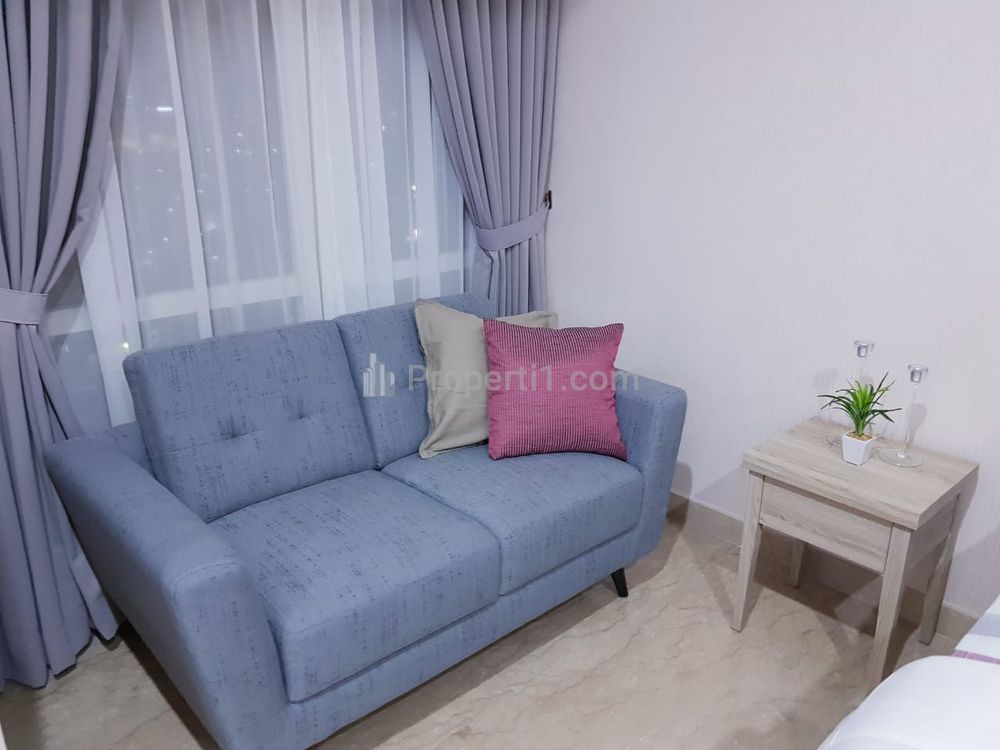 For Rent Apartment Menteng Park Cikini in Central Jakarta Type Studio Full Furnished Tower Sapphire