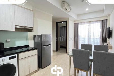 For Rent Menteng Park Apartment - 2 Bedroom Full Furnished - Near Taman Ismail Marzuki and Cikini Station