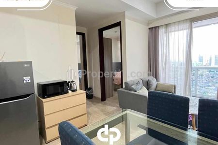 For Rent Menteng Park Apartment - 2 Bedroom Full Furnished - Near Taman Ismail Marzuki and Cikini Station