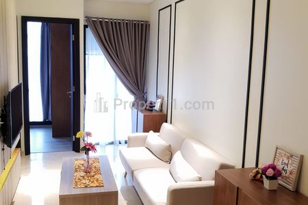 Jual Apartemen Sudirman Suites Jakarta, 3 Bedroom, Luas 64.04 m2, Full Furnished