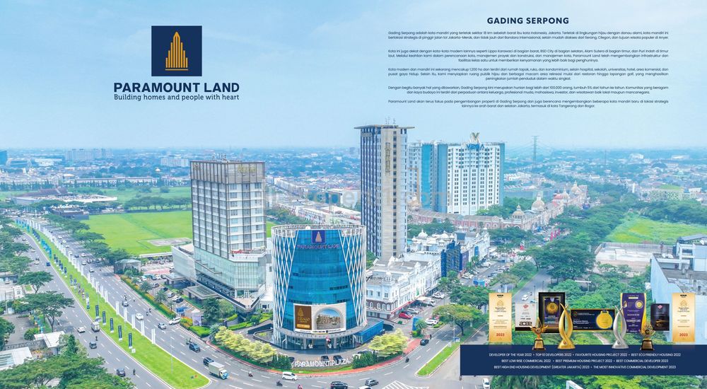 Dijual Ruko di Il Lago Grande Paramount Land Gading Serpong, Tangerang