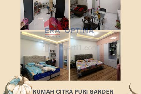 Dijual Rumah Citra Garden Puri Cluster Denza Boulevard, Kalideres - Jakarta Barat