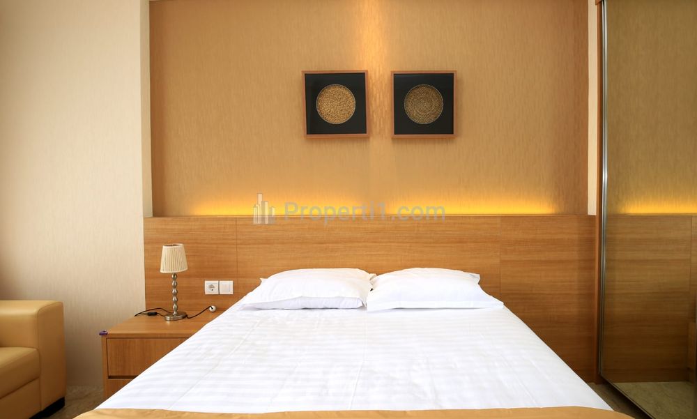 For Rent Apartment Menteng Park in Cikini Central Jakarta - Studio Full Furnished, Diamond Tower
