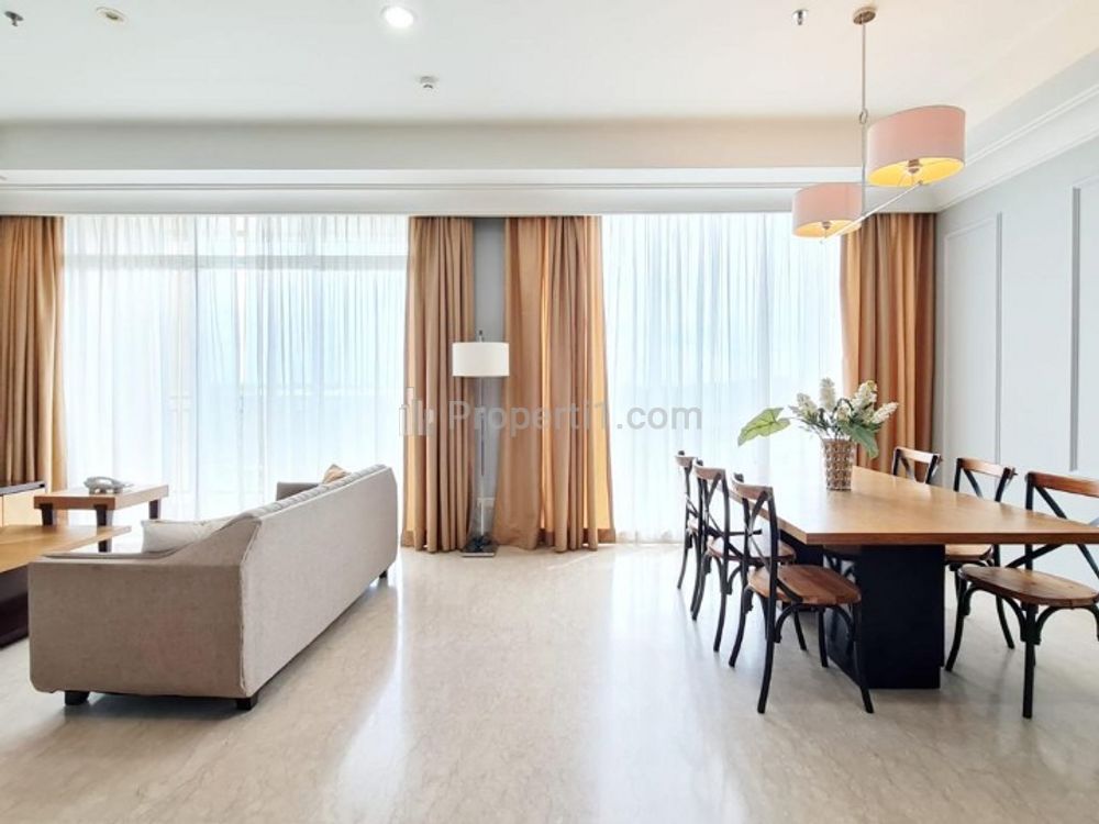 Disewakan Apartemen The Pakubuwono View Tower Redwood - 2+1 BR Full Furnished Luas 153 m2