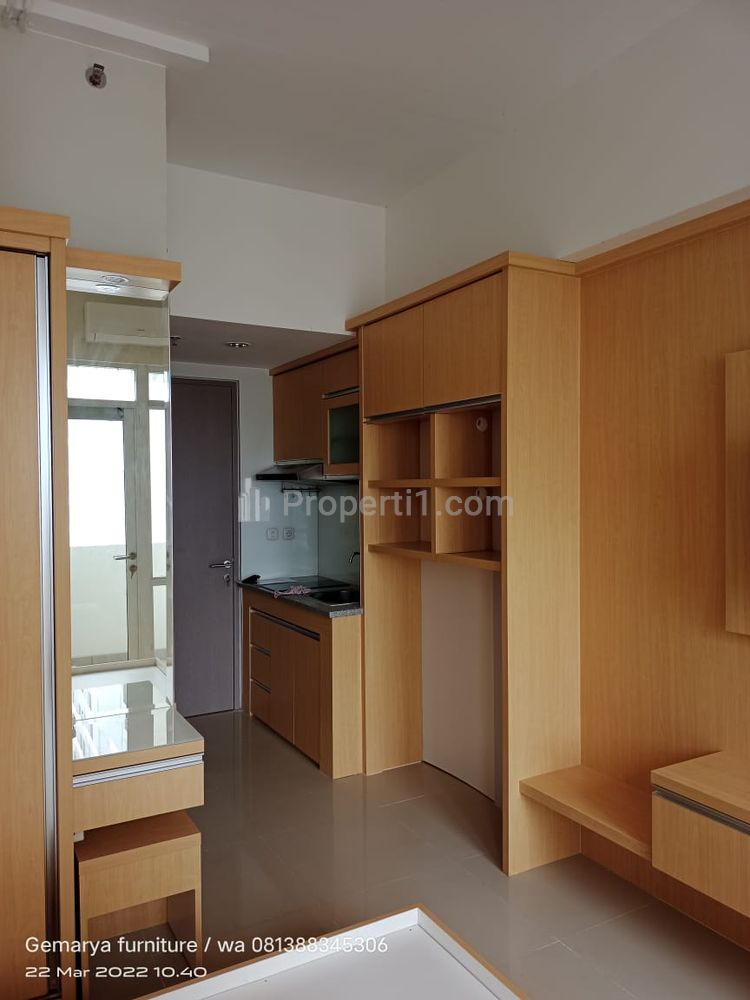 Jual Apartemen Vasanta Innopark Kawasan MM2000 Bekasi, Studio Full Furnished, Brand New Unit