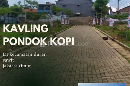 Tanah Kavling Dijual di Pondok Kopi Duren Sawit Jakarta Timur