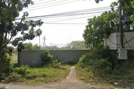 Jual Tanah Luas 20.437 m2 Cocok untuk Gudang atau Pabrik di Jl. Raya Bungah Gresik