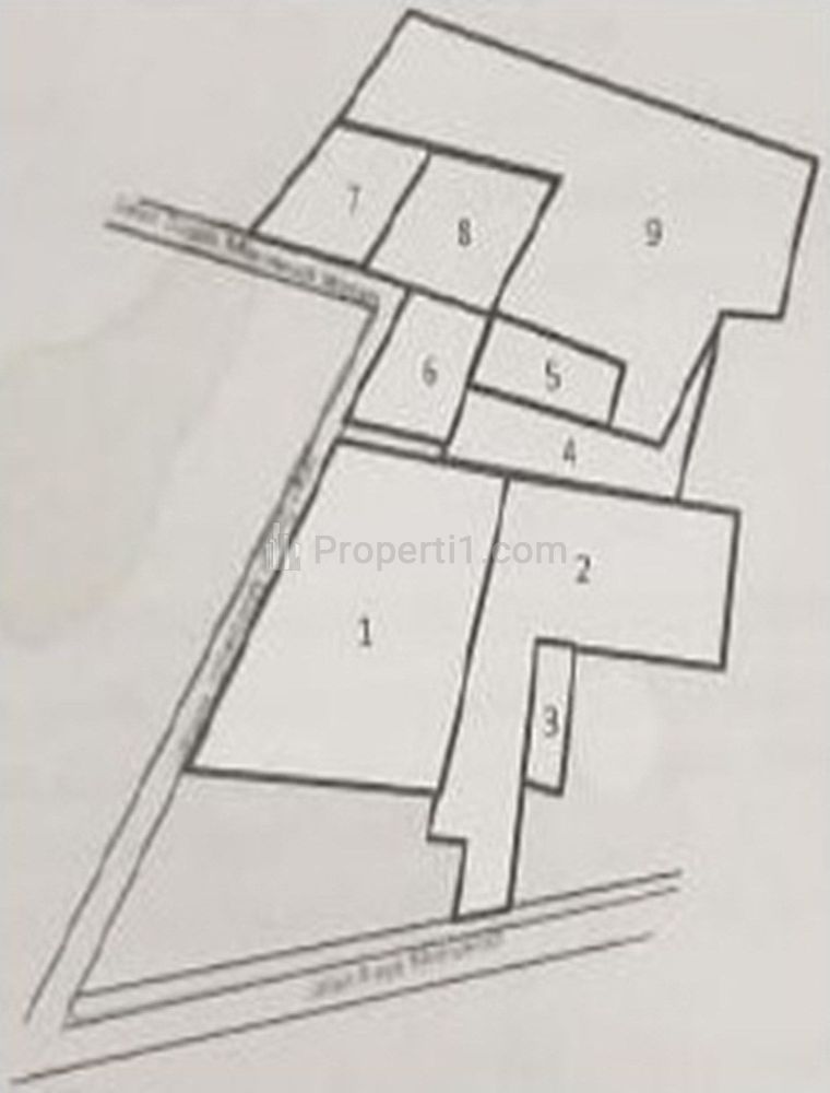 Jual Tanah Kosong di Nol Jalan Raya Morowudi Menganti Kabupaten Gresik