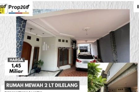 Dijual Rumah 2 Lantai Melalui Lelang di Pondok Kelapa Duren Sawit Jakarta Timur.