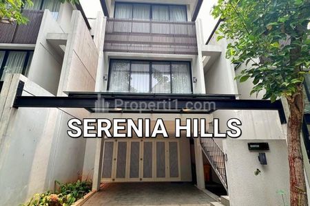 Jual Rumah 3 Lantai di Serenia Hills Lebak Bulus Jakarta Selatan - Terawat, Siap Huni, Sudah Direnovasi