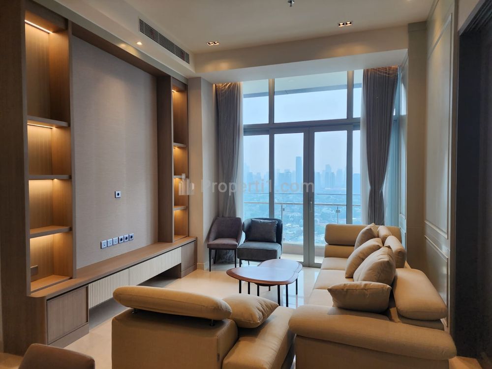 Sewa Apartemen The Stature Kebon Sirih dekat Monas Type 2+1BR Full Furnished