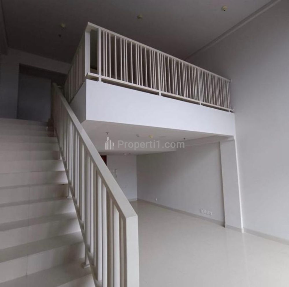 Jual Apartemen SOHO Pancoran Jakarta Selatan, 2 Floor in 1 Unit for Working and Living, Brand New, Unfurnished, Luas 132.89m2