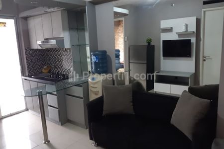 Disewakan Apartemen Bassura City Tower D Lantai 18 Unit 18AK Tipe 2BR Furnished