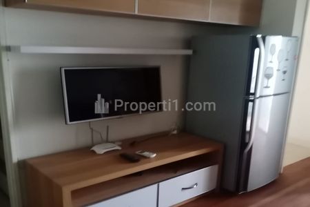 Disewakan Apartment Bassura City Tower Dahlia Lantai 15 Unit 15AF Type 2BR Furnished - Dekat Kuningan, Sudirman, Mal Kota Kasablanka