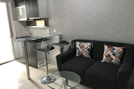 Disewakan Apartemen Bassura City Tower D Lantai 25 Unit 25AB Type 2BR Furnished - Dekat Kuningan, Sudirman, Mal Kota Kasablanka