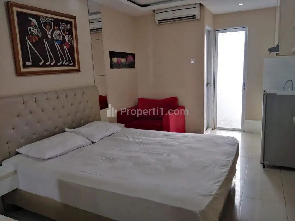 Disewakan Apartemen Bassura City Tower D Lantai 10BL Type Studio Furnished, dekat Kuningan, Sudirman, Mal Kota Kasablanka