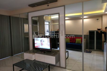 Sewa Apartemen Bassura City Tower G Lantai 10 Unit 10AA Type 3BR Direnov Jadi 2BR Furnished