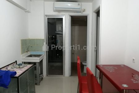 Disewakan Apartemen Bassura City Tower H Lantai 15 Unit 15BC Type 2BR Semi Furnished, dekat Jatinegara, Tebet, Casablanca, dan Kuningan