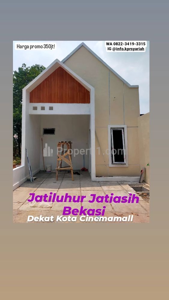 Dipasarkan Rumah Cluster Baru di Jatiluhur Jatiasih dekat Kota Cinema Mall Bekasi