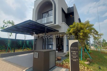 Dijual Rumah Mewah & Keren di Cluster Welton at Hiera BSD 