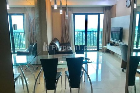 Sewa Apartemen Hamptons Park Terogong Jakarta Selatan Type 2 BR Full Furnished, dekat Pondok Indah, MRT Cipete, dan TB Simatupang