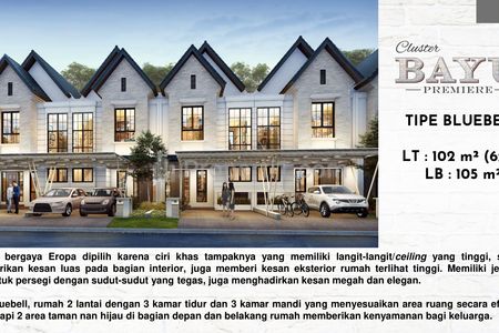 Dijual Rumah Modern Classic Bayu Premiere Suvarna Sutera, Sindang Jaya, Tangerang, Banten