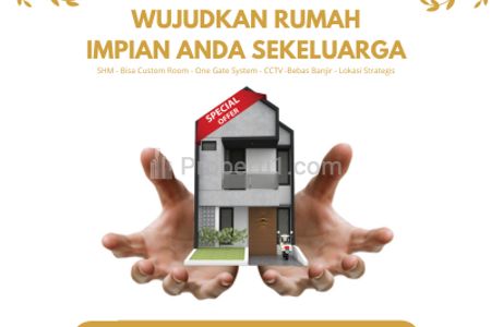 Dijual Rumah Nyaman Harga Terjangkau di Tangerang Selatan (Uniqo Cluster Serpong) - LT 83 m2