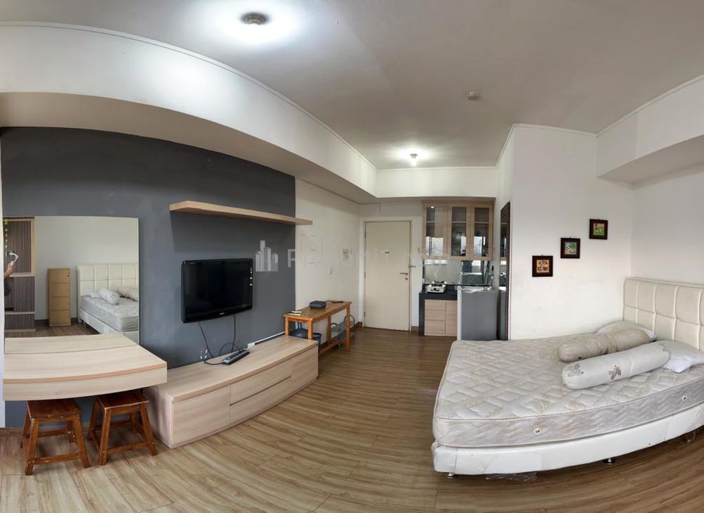 Disewakan Bulanan / Tahunan Apartemen Seasons City Type Studio Full Furnished, Lokasi Strategis Dekat Pintu Keluar Masuk Tol, Grogol - Jakarta Barat