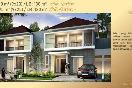 Dijual Rumah Modern Giri Tahap 2 Suvarna Sutera Tangerang Tipe 9x20