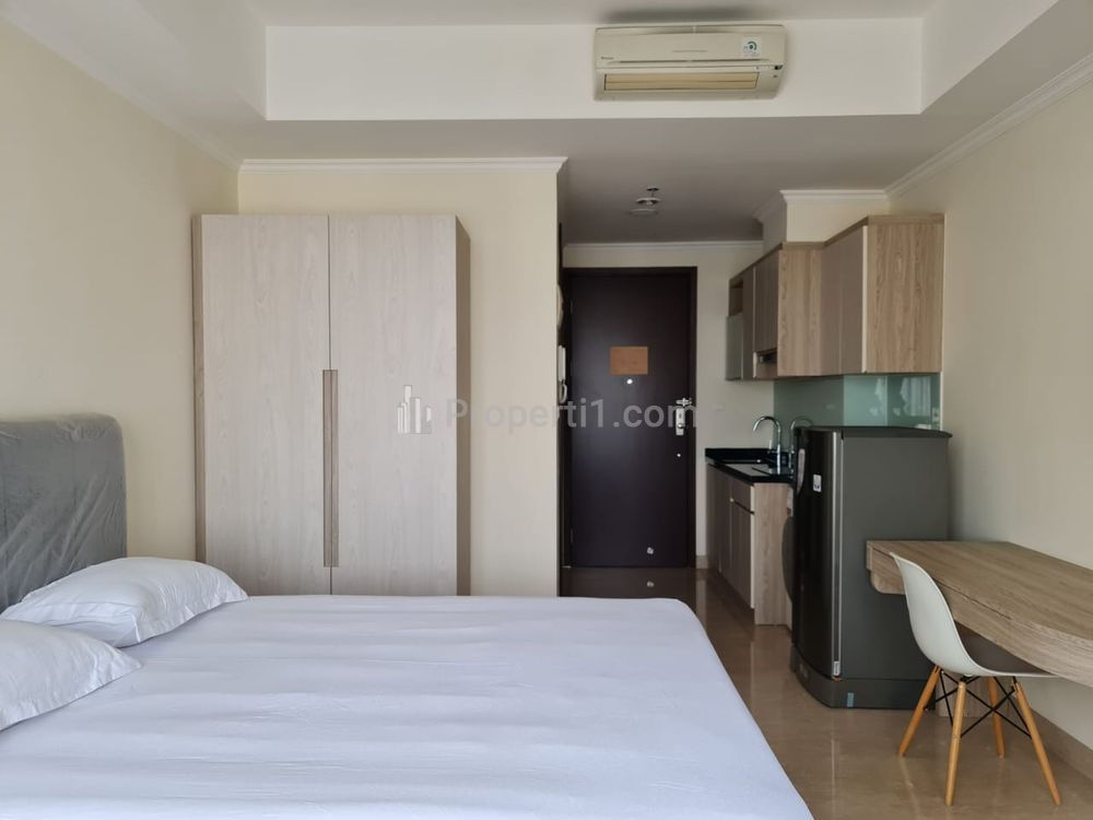 Sewa Apartemen Menteng Park Cikini Type Studio Fully Furnished Luas 33m2