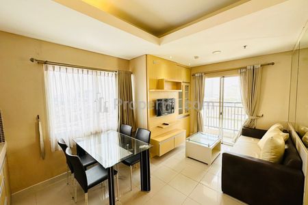 For Rent Apartment Cosmo Terrace Thamrin City - 2 Bedroom Fully Furnished, Near Grand Indonesia and Plaza Indonesia