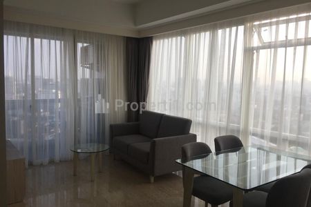 Jual Apartemen Mewah Menteng Park Cikini - 2 BR 61m2 Fully Furnished, Private Lift