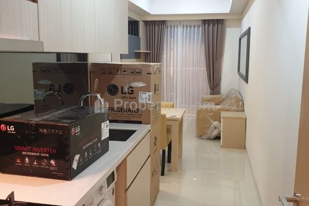 Jual Apartemen Sedayu City Suites Kelapa Gading Type 2 BR Full Furnished Siap Huni Luas 60m2