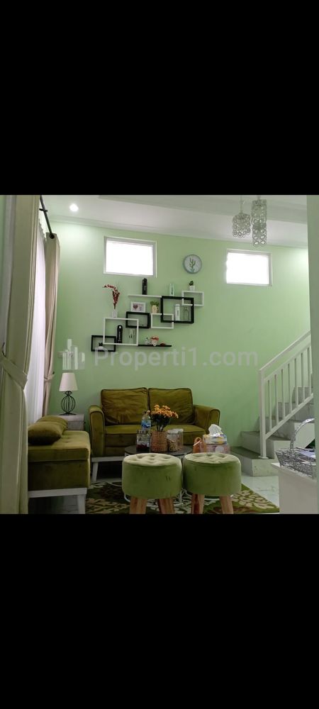 Jual Rumah Minimalis Hijau 1 Lantai di Kavling Nyalindung, Cimahi Utara, Cimahi, Jawa Barat